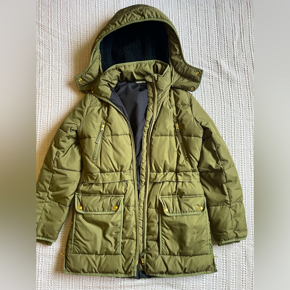 J Crew Chateau Puffer